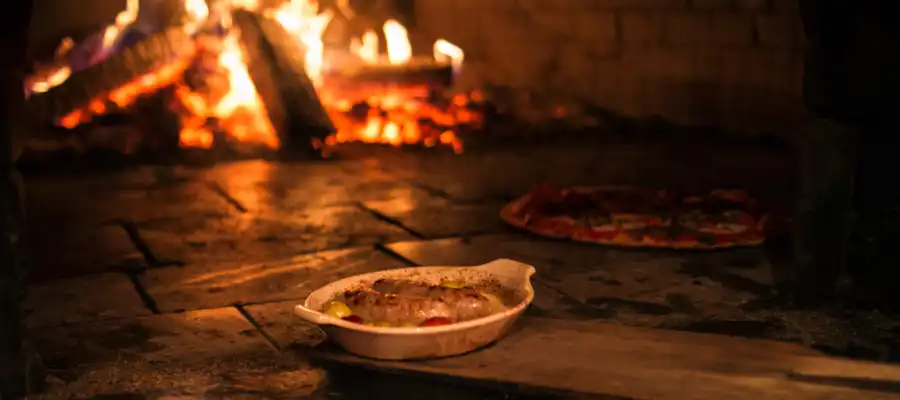 open fire oven