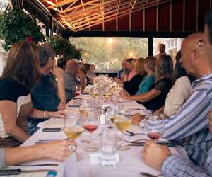 Patio party at Three Tomatoes